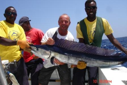 shortbill spearfish - Pemba Channel Fishing Club